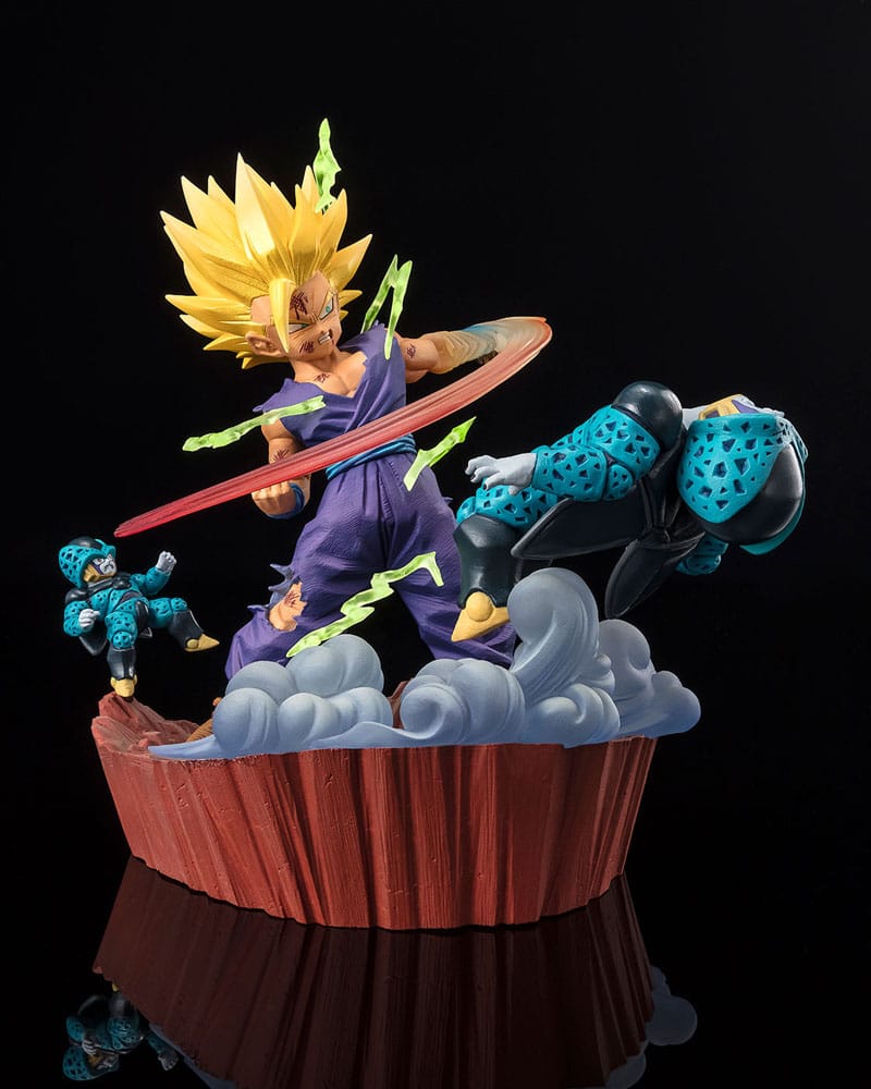 Dragon Ball FiguartsZERO Extra Battle PVC Statue Super Saiyan 2 Son Gohan -Anger Exploding Into Power- 20 cm - Versand: 5-7 Tage nach Bestellung