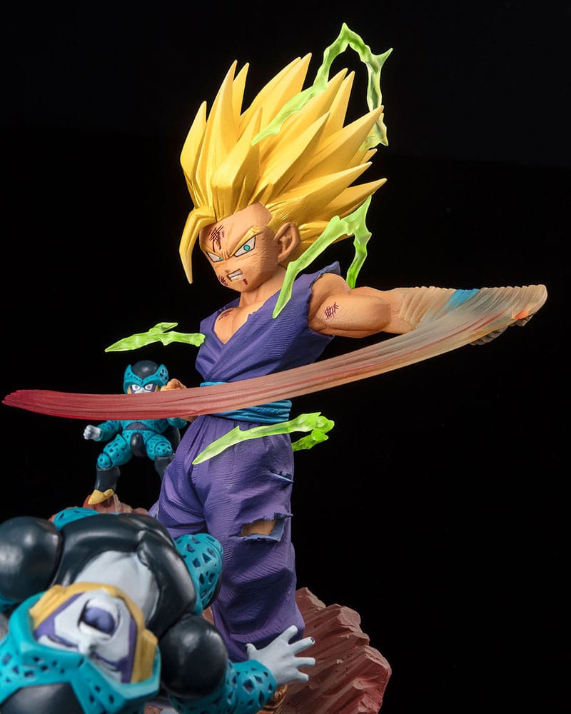 Dragon Ball FiguartsZERO Extra Battle PVC Statue Super Saiyan 2 Son Gohan -Anger Exploding Into Power- 20 cm - Versand: 5-7 Tage nach Bestellung