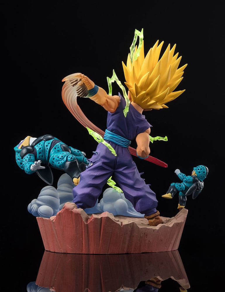 Dragon Ball FiguartsZERO Extra Battle PVC Statue Super Saiyan 2 Son Gohan -Anger Exploding Into Power- 20 cm - Versand: 5-7 Tage nach Bestellung