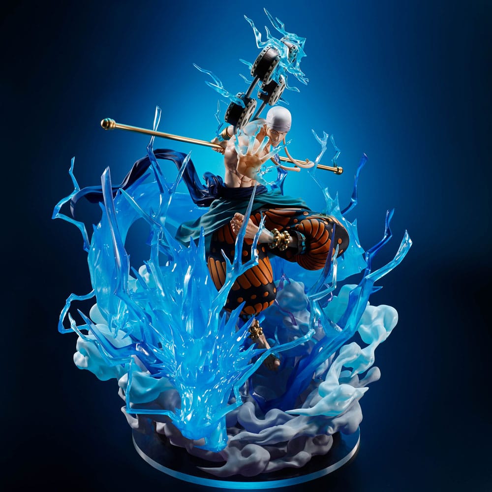 One Piece FiguartsZERO Extra Battle PVC Statue Enel -Sixty Million Volt Lightning Dragon- 32 cm - Versand: 5-7 Tage nach Bestellung