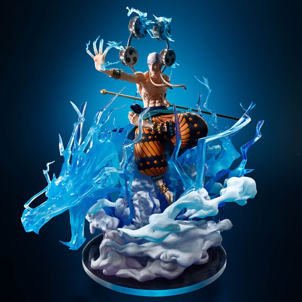 One Piece FiguartsZERO Extra Battle PVC Statue Enel -Sixty Million Volt Lightning Dragon- 32 cm - Versand: 5-7 Tage nach Bestellung