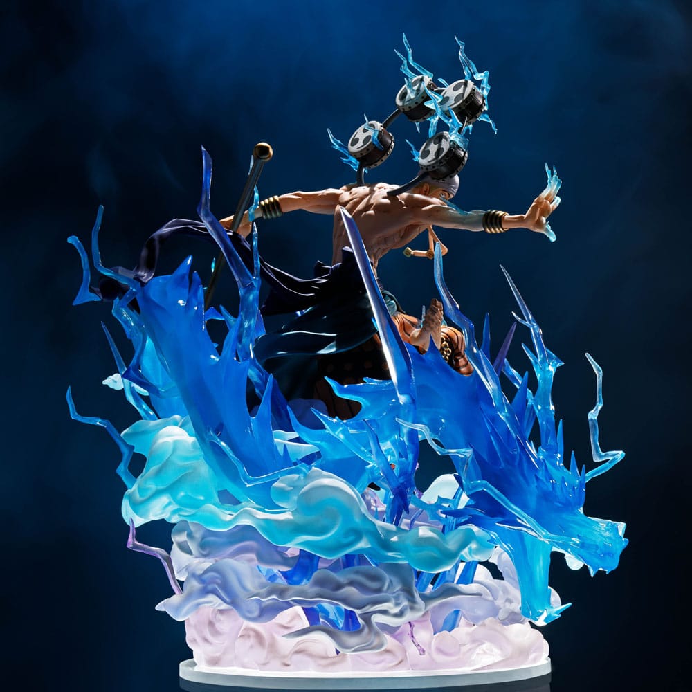 One Piece FiguartsZERO Extra Battle PVC Statue Enel -Sixty Million Volt Lightning Dragon- 32 cm - Versand: 5-7 Tage nach Bestellung