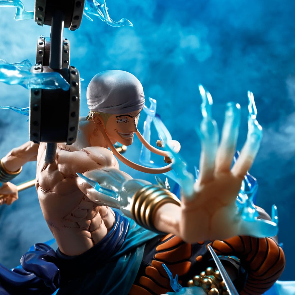 One Piece FiguartsZERO Extra Battle PVC Statue Enel -Sixty Million Volt Lightning Dragon- 32 cm - Versand: 5-7 Tage nach Bestellung