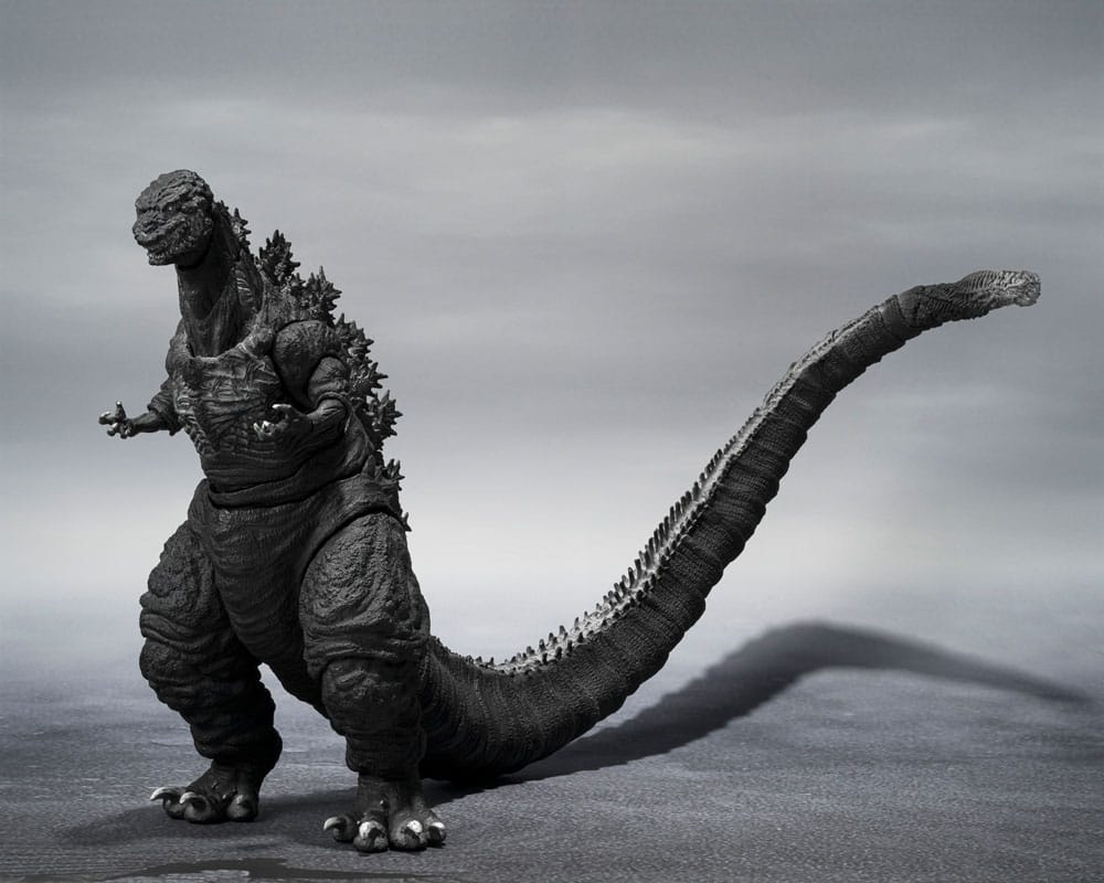 Godzilla S.H. MonsterArts Actionfigur Godzilla (2016) The Fourth Orthochromatic Version 18 cm - Versand: 5-7 Tage nach Bestellung