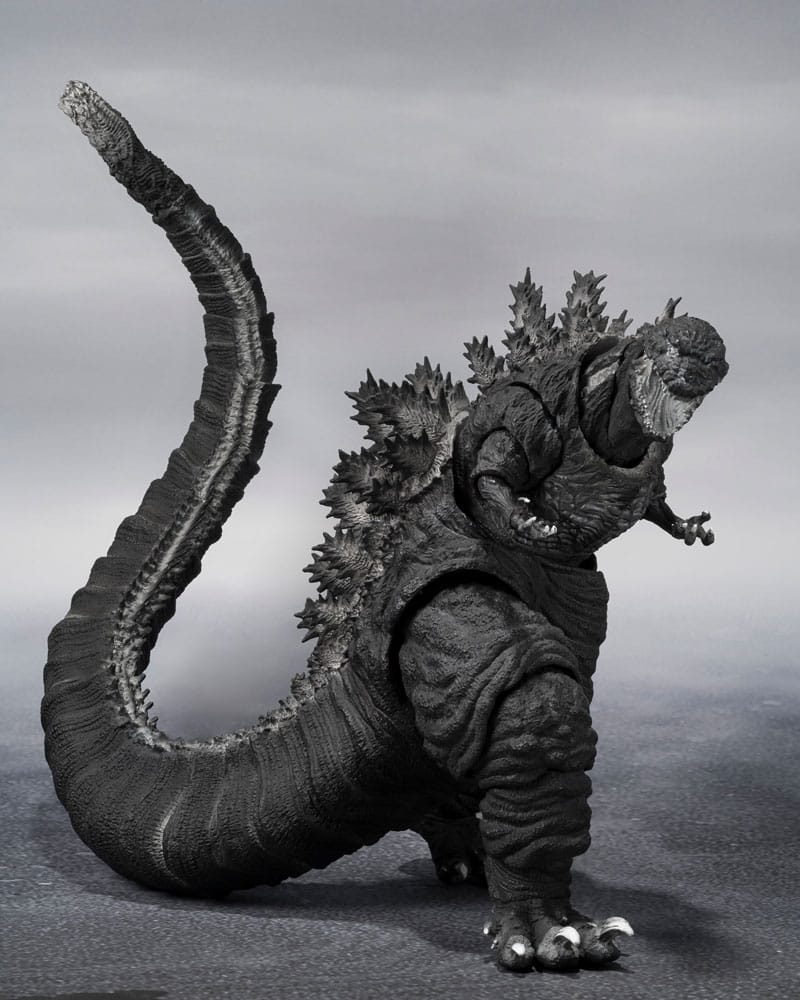 Godzilla S.H. MonsterArts Actionfigur Godzilla (2016) The Fourth Orthochromatic Version 18 cm - Versand: 5-7 Tage nach Bestellung