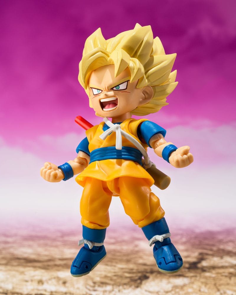 Dragon Ball S.H.Figuarts Actionfigur Super Saiyan Son Goku (mini) Daima 8 cm - Preorder - ETA: 21.09.2025