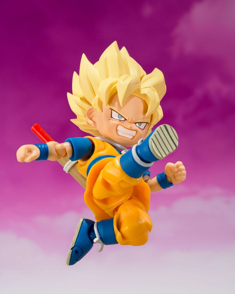 Dragon Ball S.H.Figuarts Actionfigur Super Saiyan Son Goku (mini) Daima 8 cm - Preorder - ETA: 21.09.2025