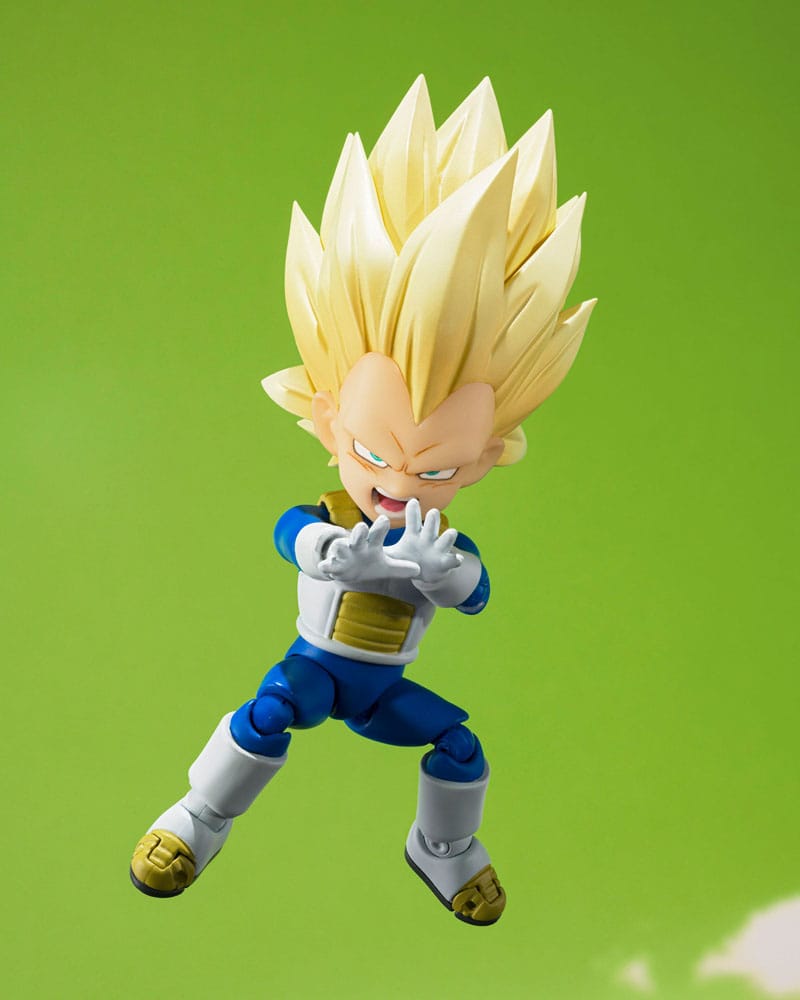 Dragon Ball S.H.Figuarts Actionfigur Super Saiyan Level 3 Vegeta (mini) Daima 8 cm - Preorder - ETA: 25.12.2025