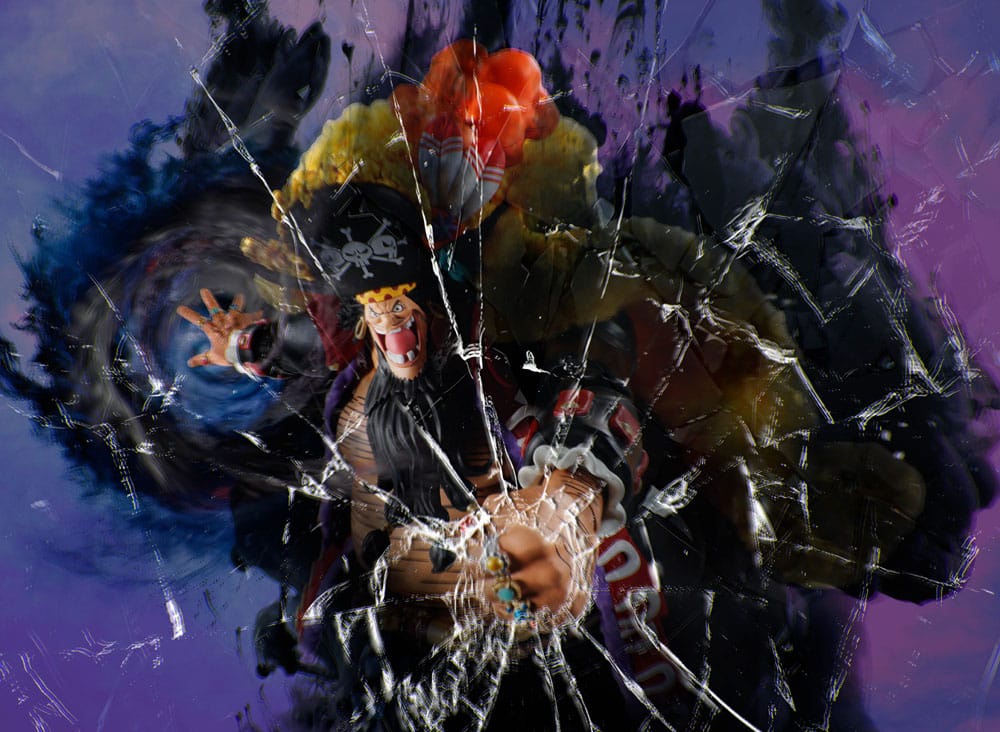 One Piece S.H.Figuarts Actionfigur Marshall D. Teach Four Emperors 25 cm - Versand: 5-7 Tage nach Bestellung