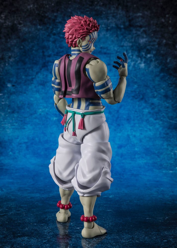 Demon Slayer: Kimetsu no Yaiba S.H.Figuarts Actionfigur Akaza 15 cm - Versand: 5-7 Tage nach Bestellung