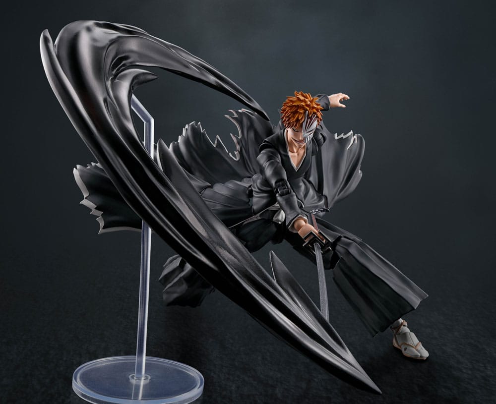 Bleach S.H. Figuarts Actionfigur Ichigo Kurosaki Getsugatensho 16 cm - Versand: 5-7 Tage nach Bestellung