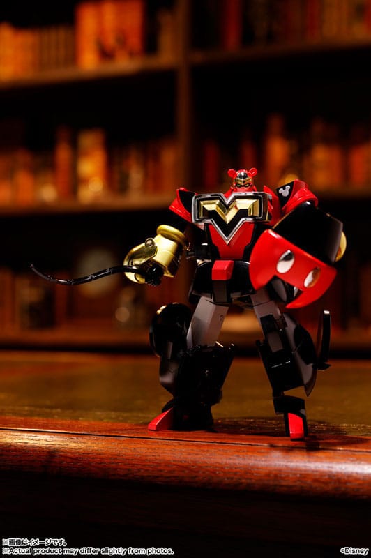 Disney Soul of Chogokin Diecast Actionfigur Super Change Mickey Mouse by Kunio Okawara 13 cm - Preorder - ETA: 25.10.2025