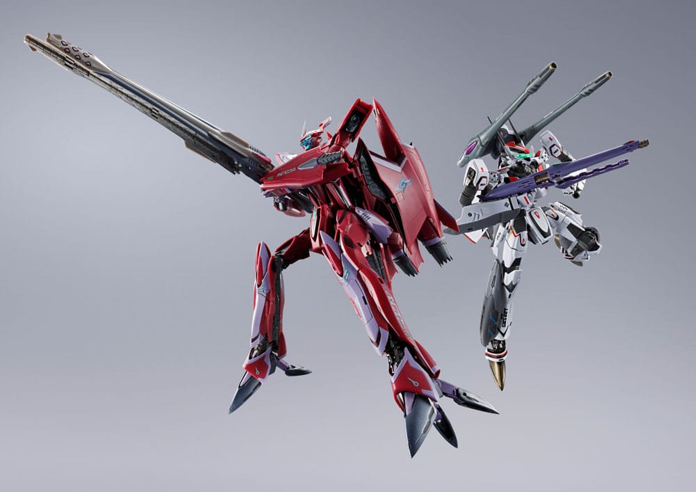 Macross Frontier DX Chogokin Actionfigur VF-27 Gamma SP Super Lucifer Valkyrie Brera Sterne use Revival Ver. 25 cm - Preorder - ETA: 30.09.2026