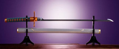 Demon Slayer: Kimetsu no Yaiba Proplica Replik 1/1 Nichirin Schwert (Shinobo Kocho) 88 cm - Preorder - ETA: 25.08.2026
