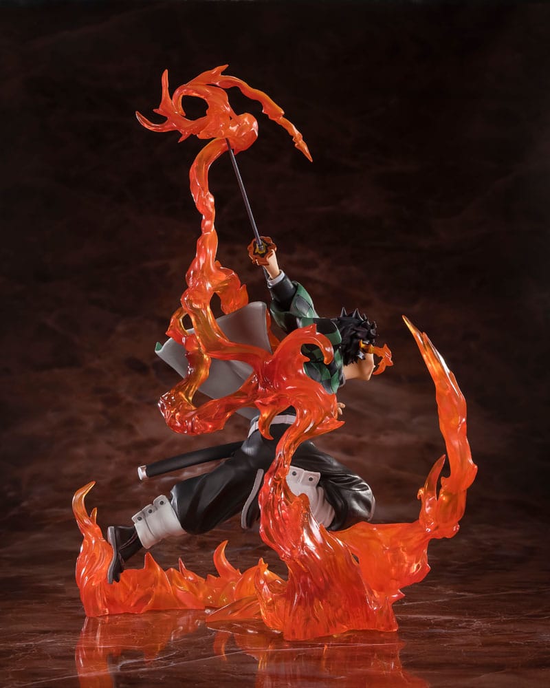 Demon Slayer: Kimetsu no Yaiba FiguartsZERO PVC Statue Kamado Tanjiro (Kyojuro Rengoku's Sword Guard Ver.) 19 cm - Preorder - ETA: 08.10.2025