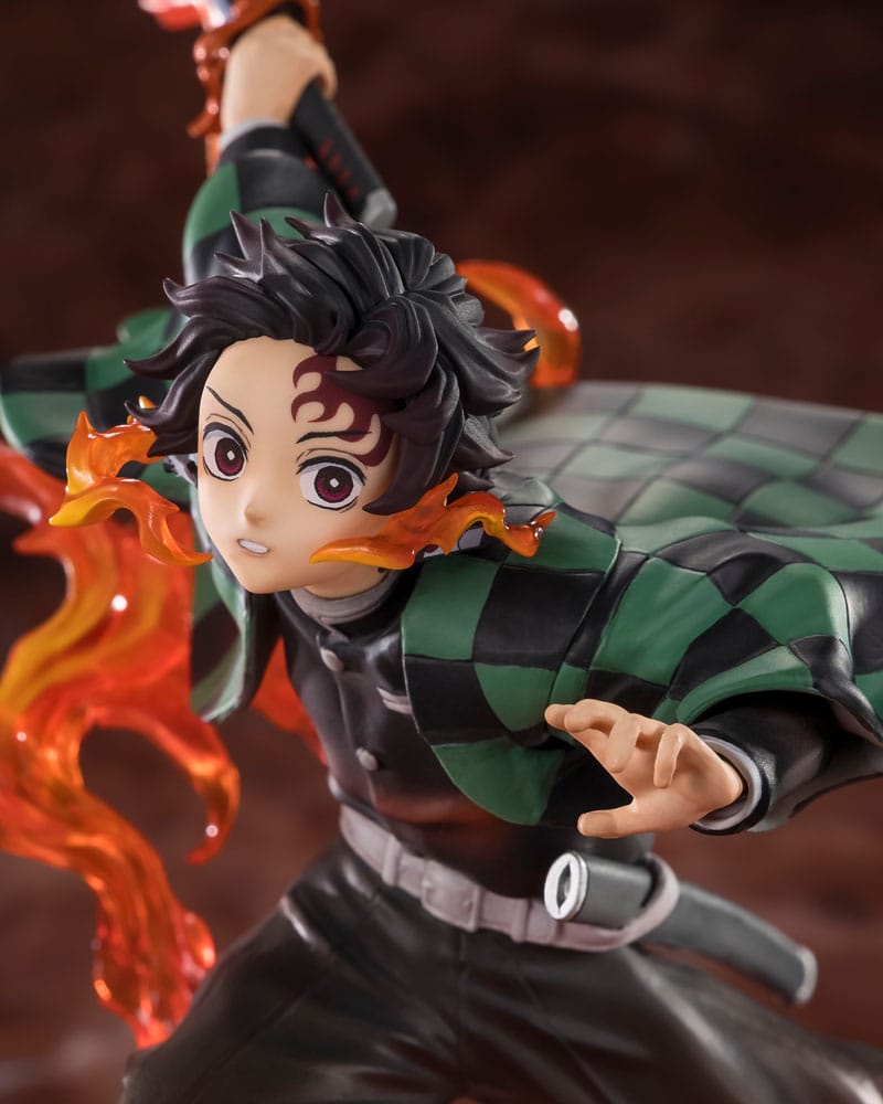 Demon Slayer: Kimetsu no Yaiba FiguartsZERO PVC Statue Kamado Tanjiro (Kyojuro Rengoku's Sword Guard Ver.) 19 cm - Preorder - ETA: 08.10.2025