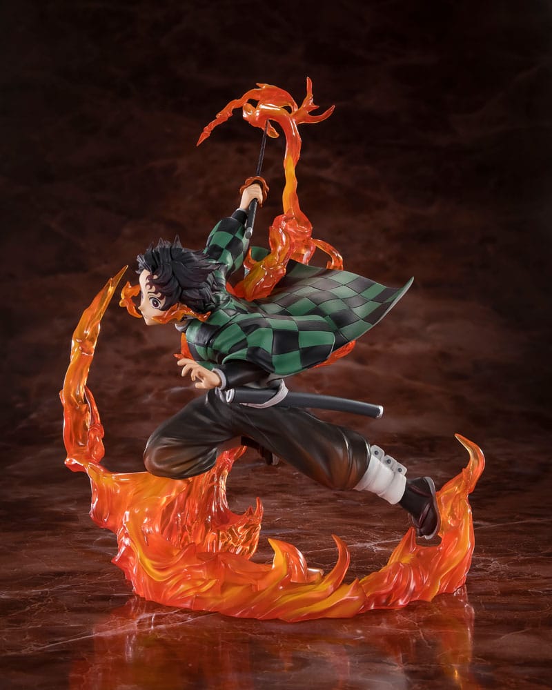 Demon Slayer: Kimetsu no Yaiba FiguartsZERO PVC Statue Kamado Tanjiro (Kyojuro Rengoku's Sword Guard Ver.) 19 cm - Preorder - ETA: 08.10.2025