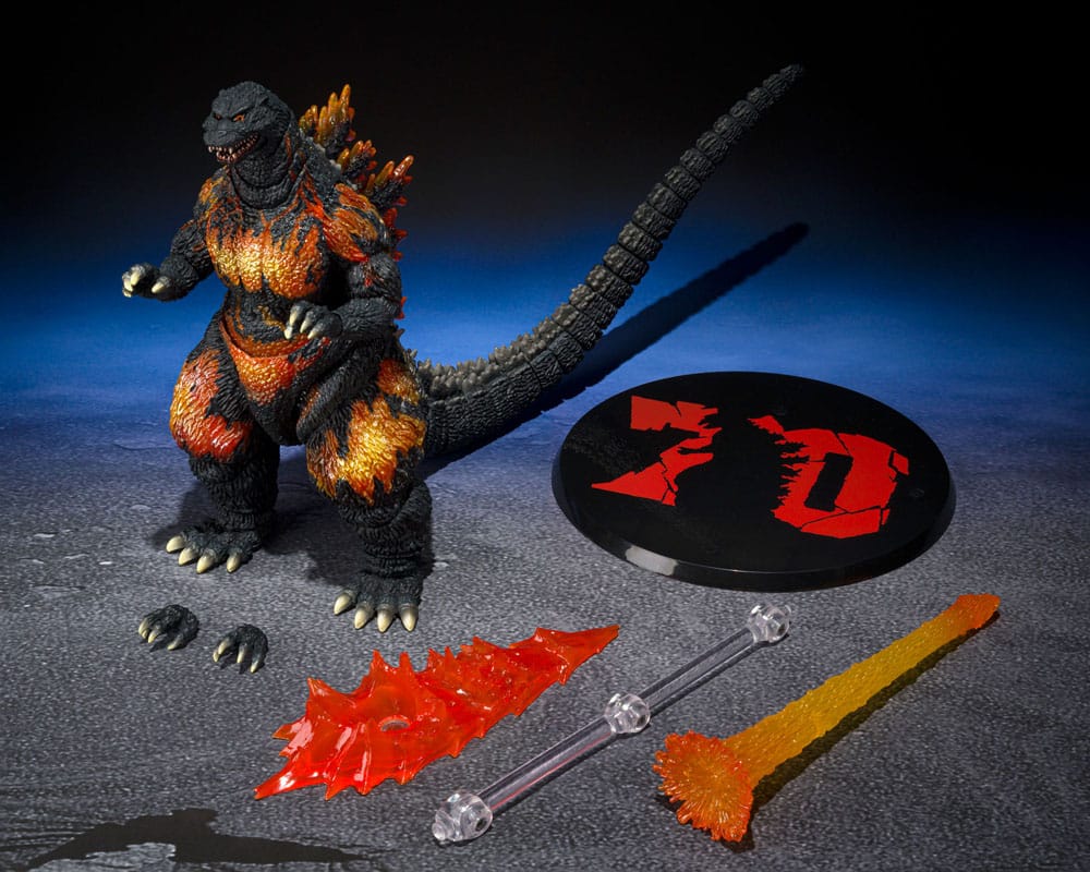 Godzilla vs. Destoroyah S.H. MonsterArts Actionfigur Godzilla 1995 70th Anniversary Special Ver. 16 cm - Preorder - ETA: 21.09.2025