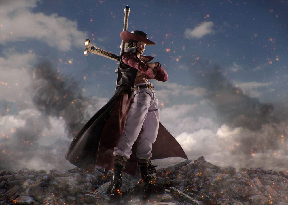 One Piece S.H.Figuarts Actionfigur Dracule Mihawk Hawkeye 17 cm - Preorder - ETA: 25.02.2026