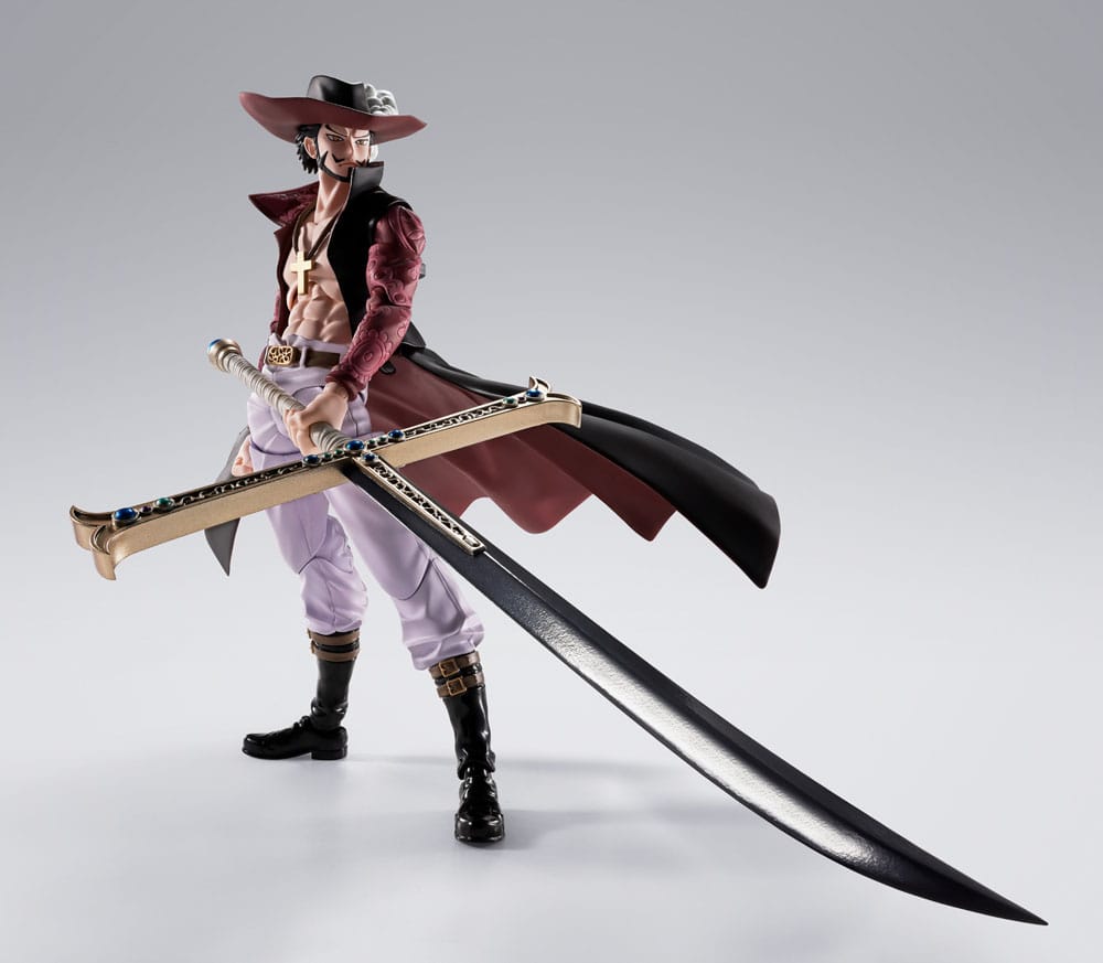 One Piece S.H.Figuarts Actionfigur Dracule Mihawk Hawkeye 17 cm - Preorder - ETA: 25.02.2026