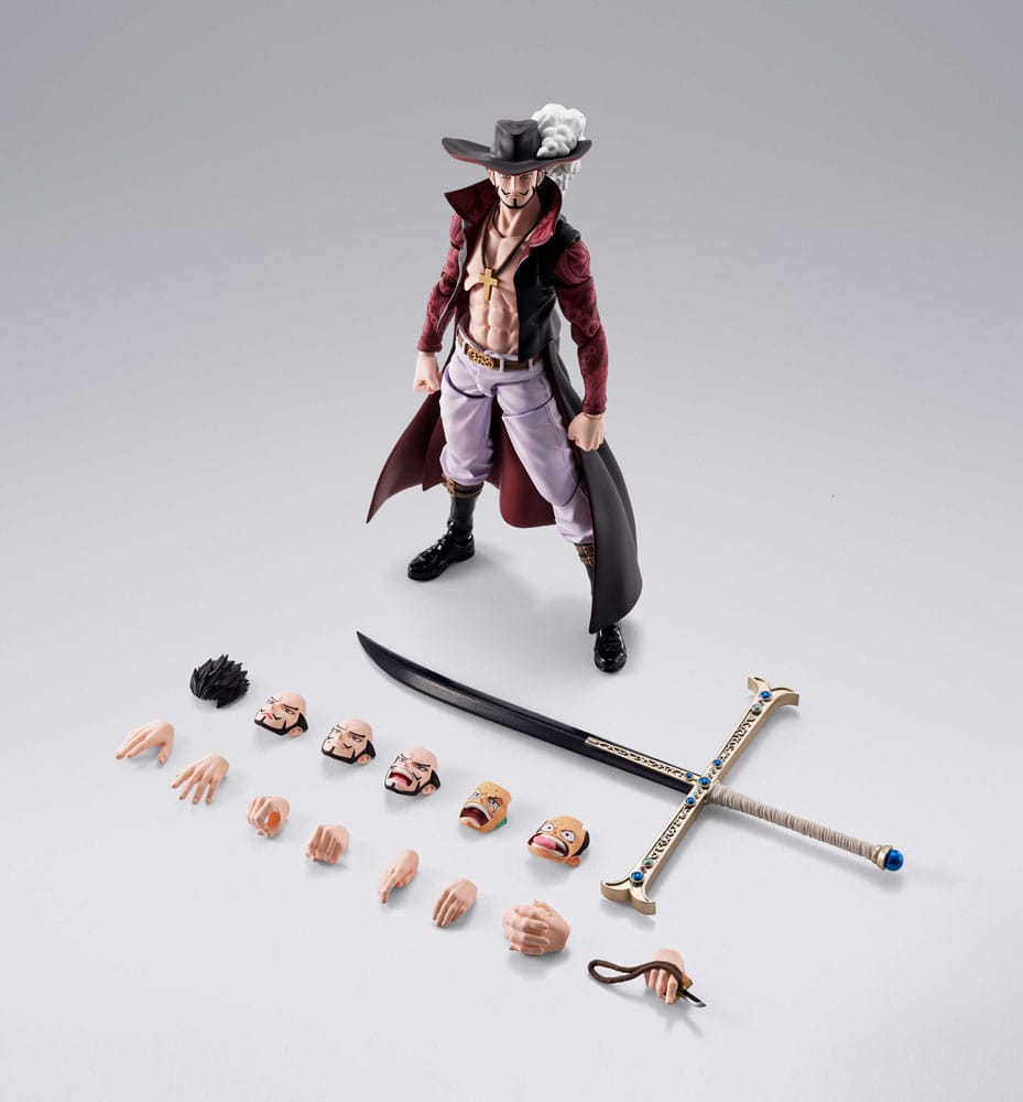One Piece S.H.Figuarts Actionfigur Dracule Mihawk Hawkeye 17 cm - Preorder - ETA: 25.02.2026
