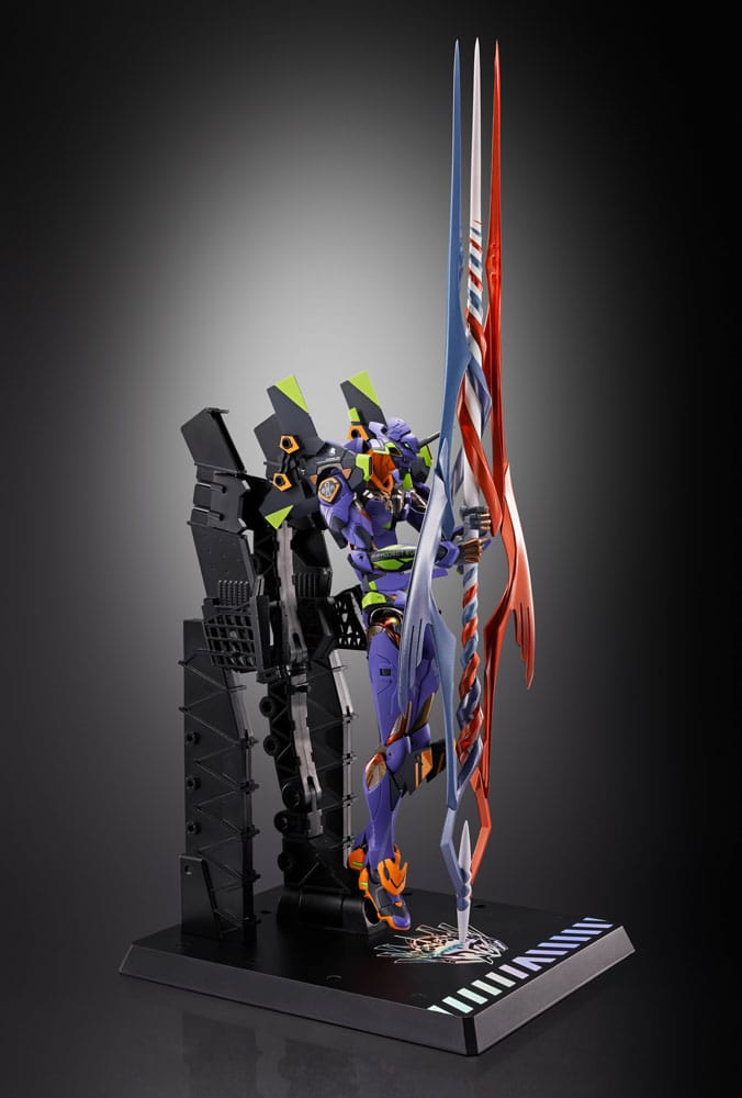 Neon Genesis Evangelion Metal Build Diecast Actionfigur Eva Test Type-01 30th with the Spear of Gaius 22 cm - Preorder - ETA: 25.01.2026