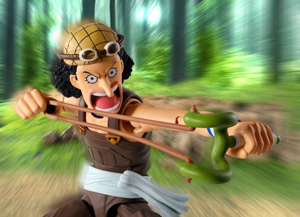 One Piece S.H.Figuarts Actionfigur Usopp Romance Dawn Ver. 15 cm - Preorder - ETA: 25.02.2026