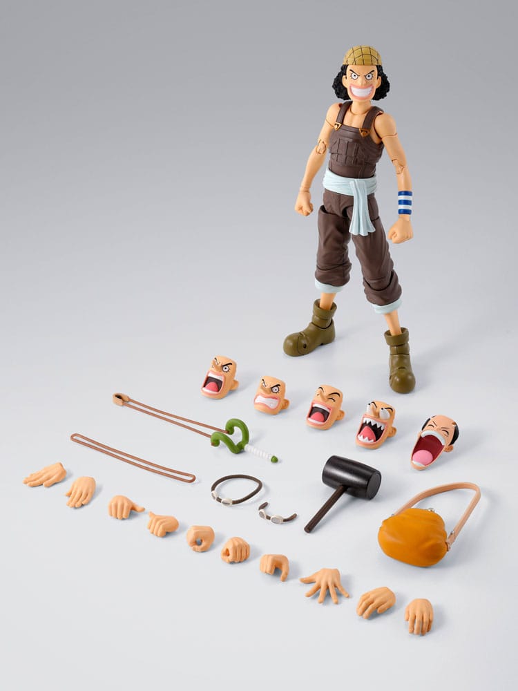 One Piece S.H.Figuarts Actionfigur Usopp Romance Dawn Ver. 15 cm - Preorder - ETA: 25.02.2026