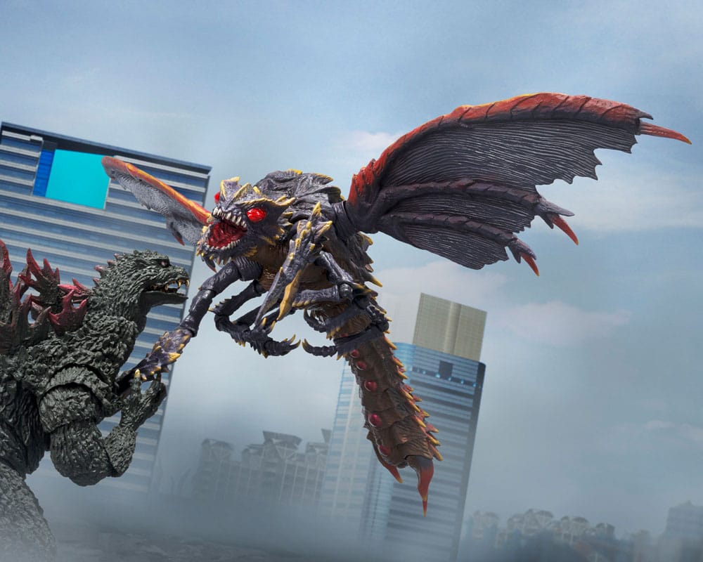 Godzilla S.H. Monster Arts Actionfigur Megaguirus Evolution Set 21 cm    - Preorder - ETA: 25.05.2026