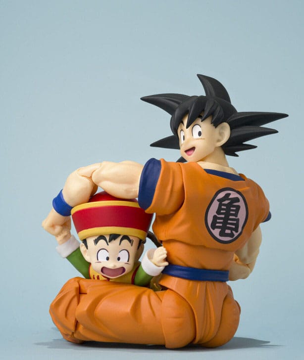 Dragon Ball S.H.Figuarts Actionfigur Son Goku & Son Gohan Kid & Kintoun 14 cm & 6 cm - Preorder - ETA: 25.05.2026