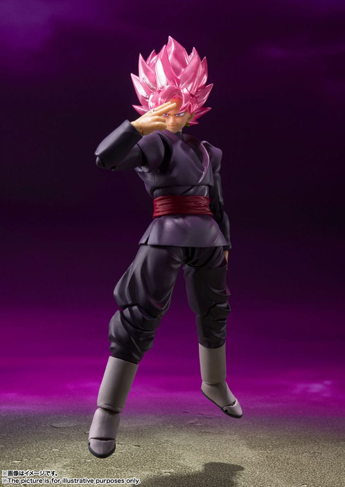 Dragon Ball Super S.H. Figuarts Actionfigur Goku Black - Super Saiyan Rose Reissue 14 cm - Preorder - ETA: 25.03.2026