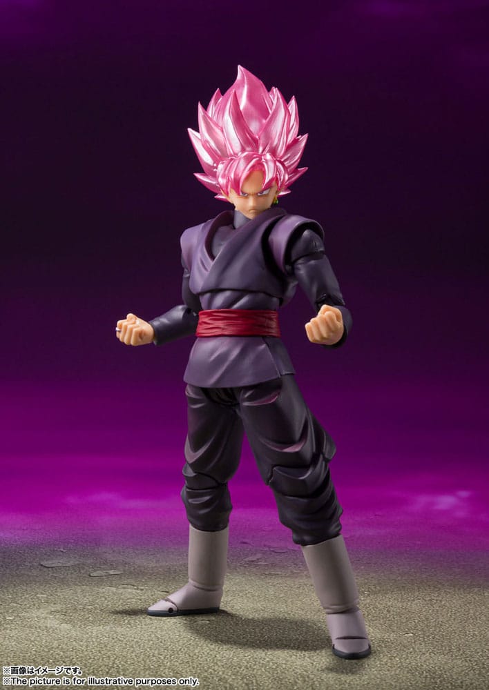 Dragon Ball Super S.H. Figuarts Actionfigur Goku Black - Super Saiyan Rose Reissue 14 cm - Preorder - ETA: 25.03.2026
