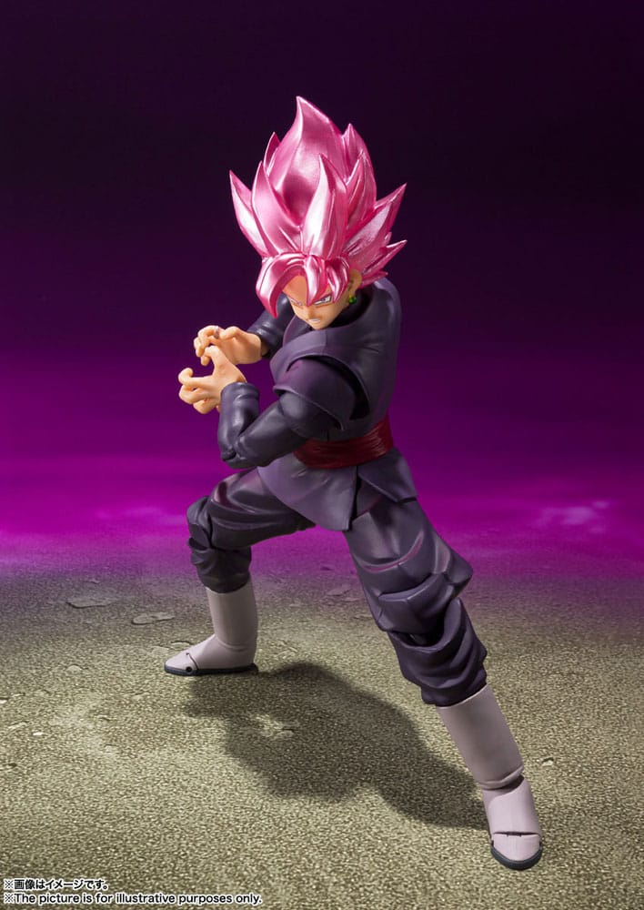 Dragon Ball Super S.H. Figuarts Actionfigur Goku Black - Super Saiyan Rose Reissue 14 cm - Preorder - ETA: 25.03.2026