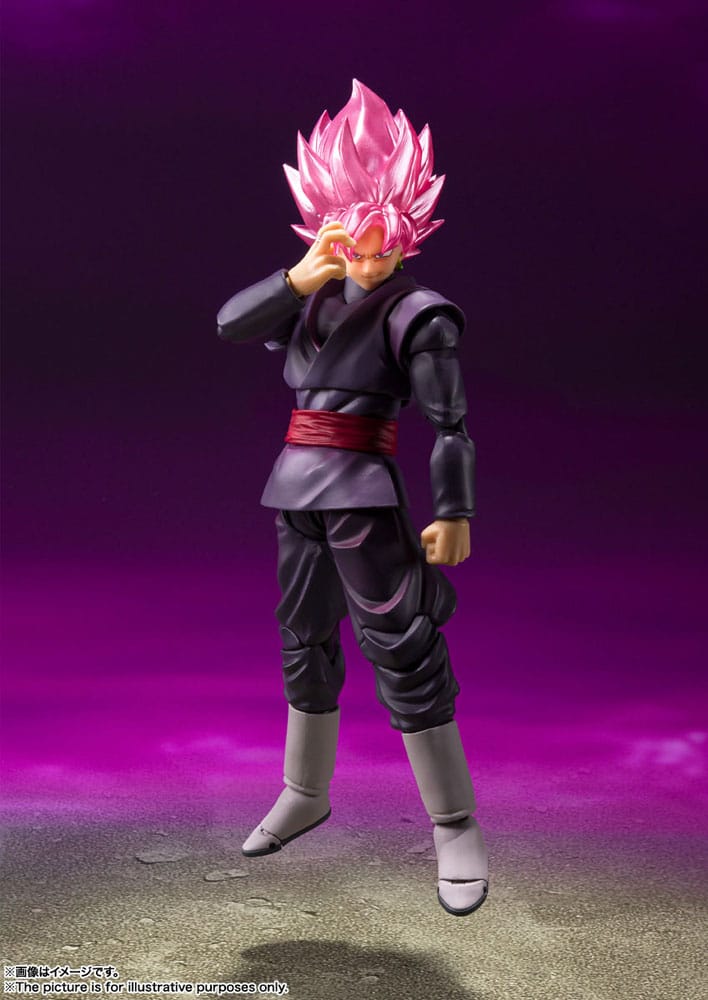 Dragon Ball Super S.H. Figuarts Actionfigur Goku Black - Super Saiyan Rose Reissue 14 cm - Preorder - ETA: 25.03.2026
