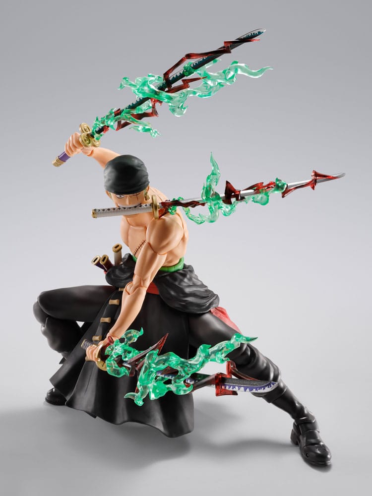 One Piece S.H.Figuarts Actionfigur Roronoa Zoro The King of Hell 15 cm - Preorder - ETA: 25.09.2026