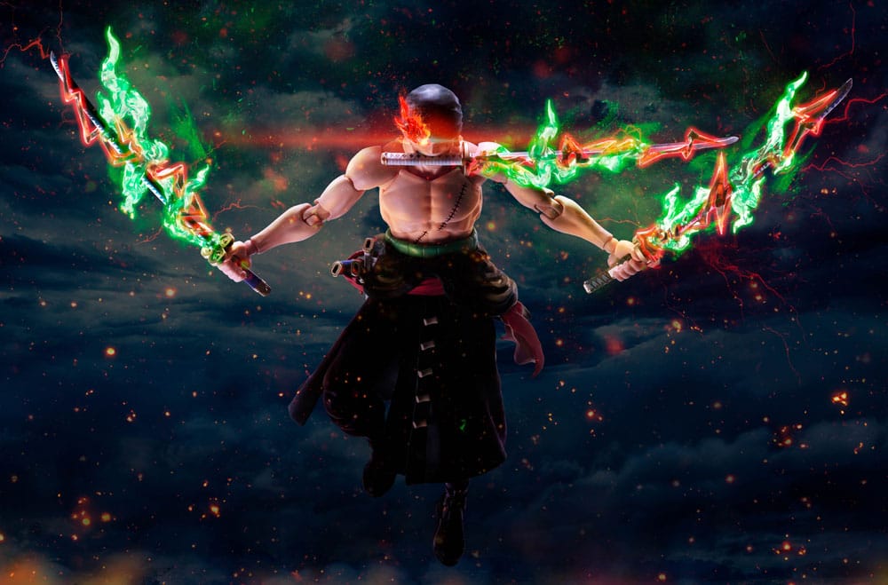 One Piece S.H.Figuarts Actionfigur Roronoa Zoro The King of Hell 15 cm - Preorder - ETA: 25.09.2026