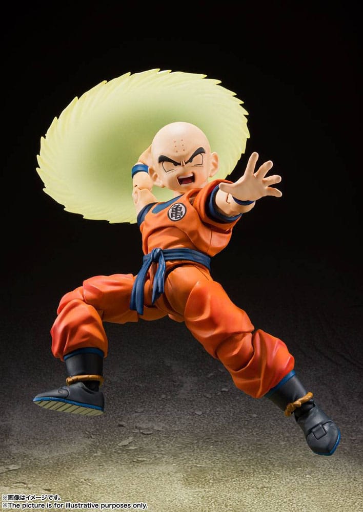 Dragon Ball Z S.H. Figuarts Actionfigur Krillin-Earth's Strongest Man 12 cm - Preorder - ETA: 25.07.2026