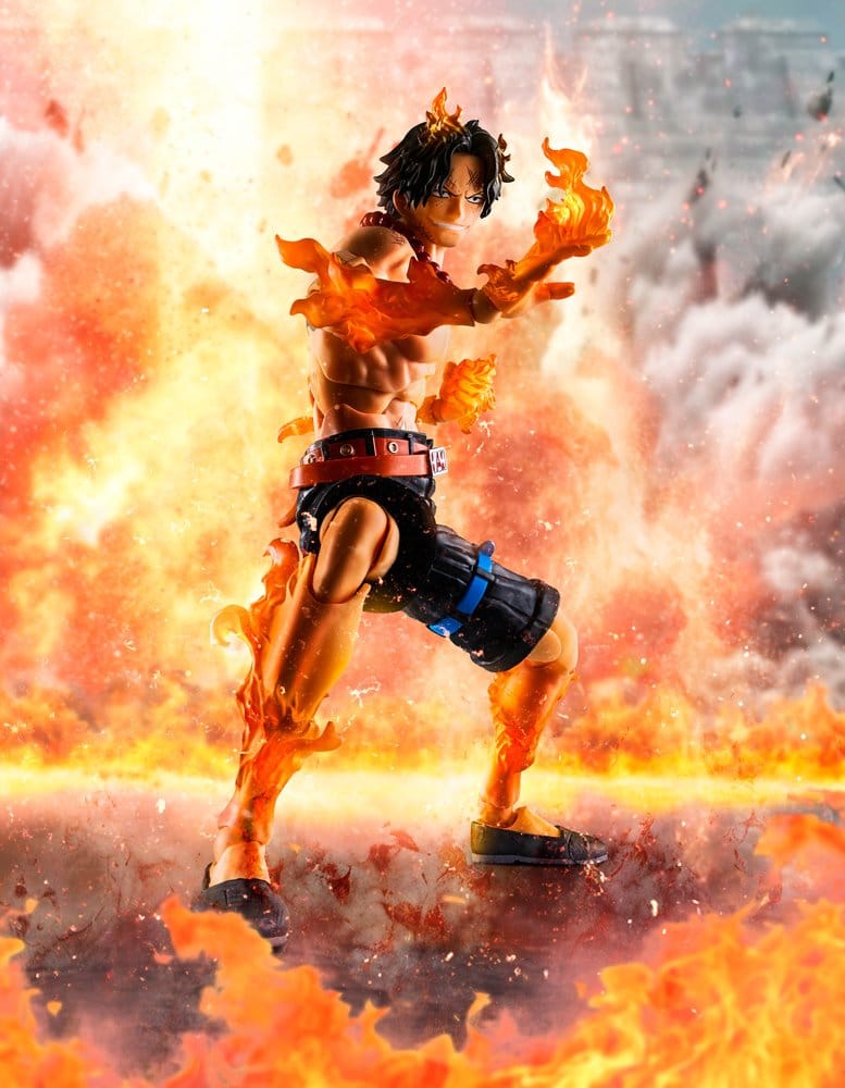 One Piece S.H. Figuarts Actionfigur Portgas D. Ace -Marineford- 16 cm - Preorder - ETA: 24.12.2026