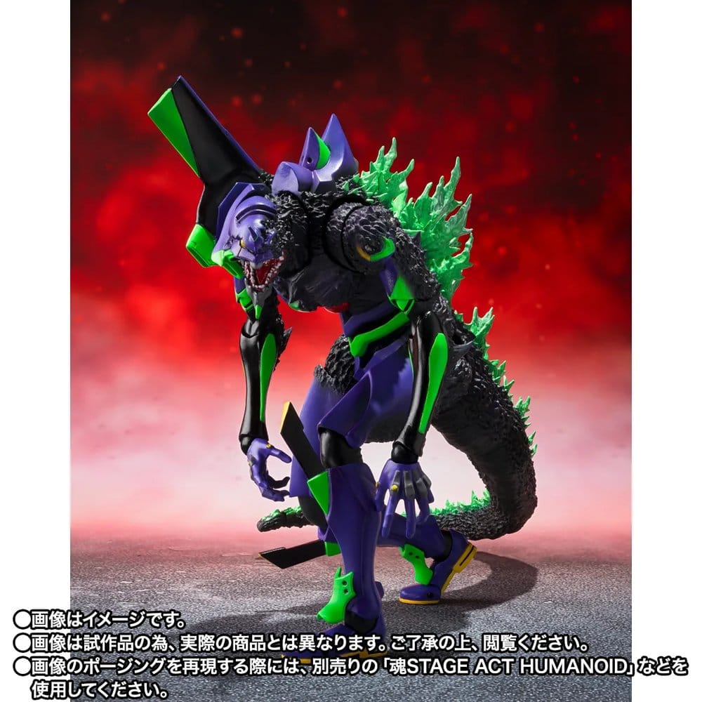 Evangelion S.H.MonsterArts Actionfigur Test Type-01 "G" Awakening Form 15 cm - Preorder - ETA: 25.02.2027