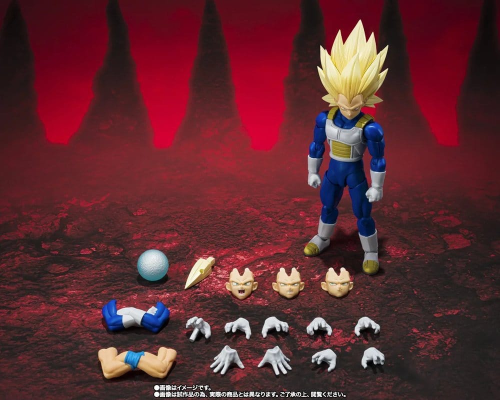 Dragon Ball Daima S.H.Figuarts Actionfigur Super Saiyan 3 Vegeta 15 cm - Preorder - ETA: 03.10.2026