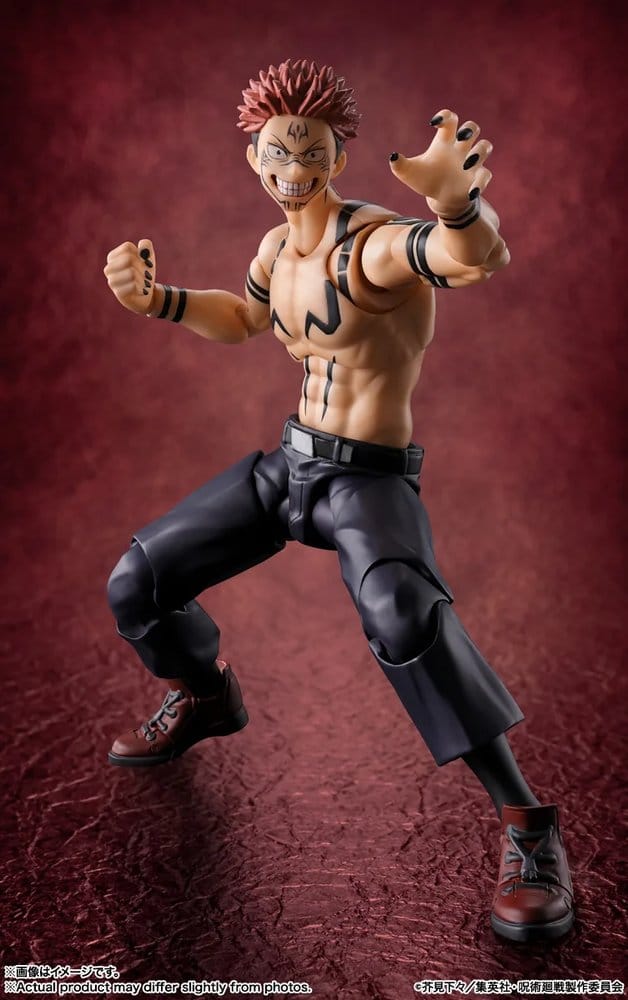 Jujutsu Kaisen S.H.Figuarts Actionfigur Sukuna 15 cm - Preorder - ETA: 25.02.2027