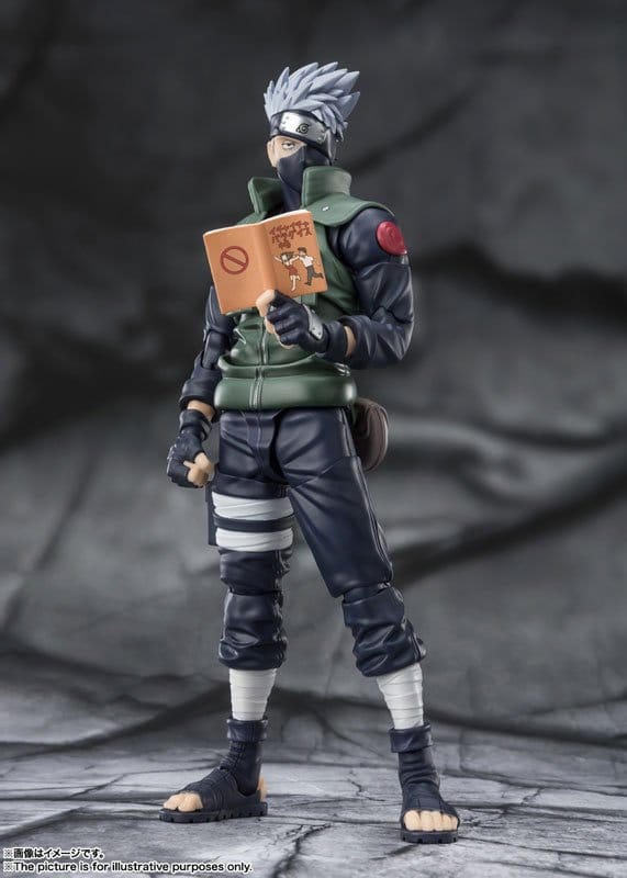 Naruto S.H.Figuarts Actionfigur Kakashi Hatake -The famed Sharingan Hero- 16 cm - Preorder - ETA: 23.04.2027