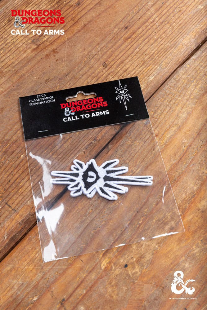 Dungeons & Dragons Patch-Set Warlock - Versand: 5-7 Tage nach Bestellung