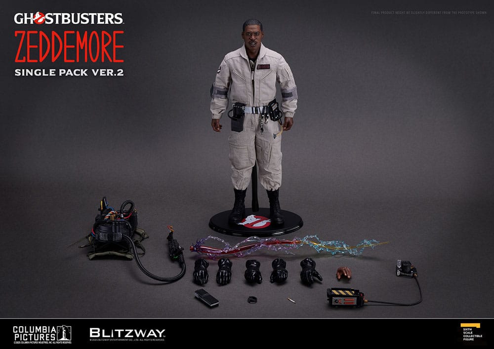 Ghostbusters Premium UMS Actionfigur 1/6 Winston Zeddemore Ver. 2 31 cm - Preorder - ETA: 25.01.2026