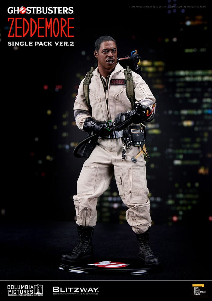 Ghostbusters Premium UMS Actionfigur 1/6 Winston Zeddemore Ver. 2 31 cm - Preorder - ETA: 25.01.2026