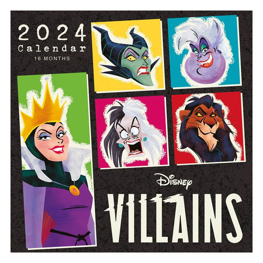 Disney Villains Kalender 2024 Once I was Alone - Versand: 5-7 Tage nach Bestellung