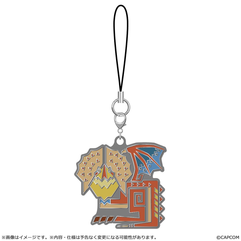 Monster Hunter Wilds Metall Schlüsselanhänger Monster Icon 5 cm Sortiment (10) - Preorder - ETA: 25.12.2025