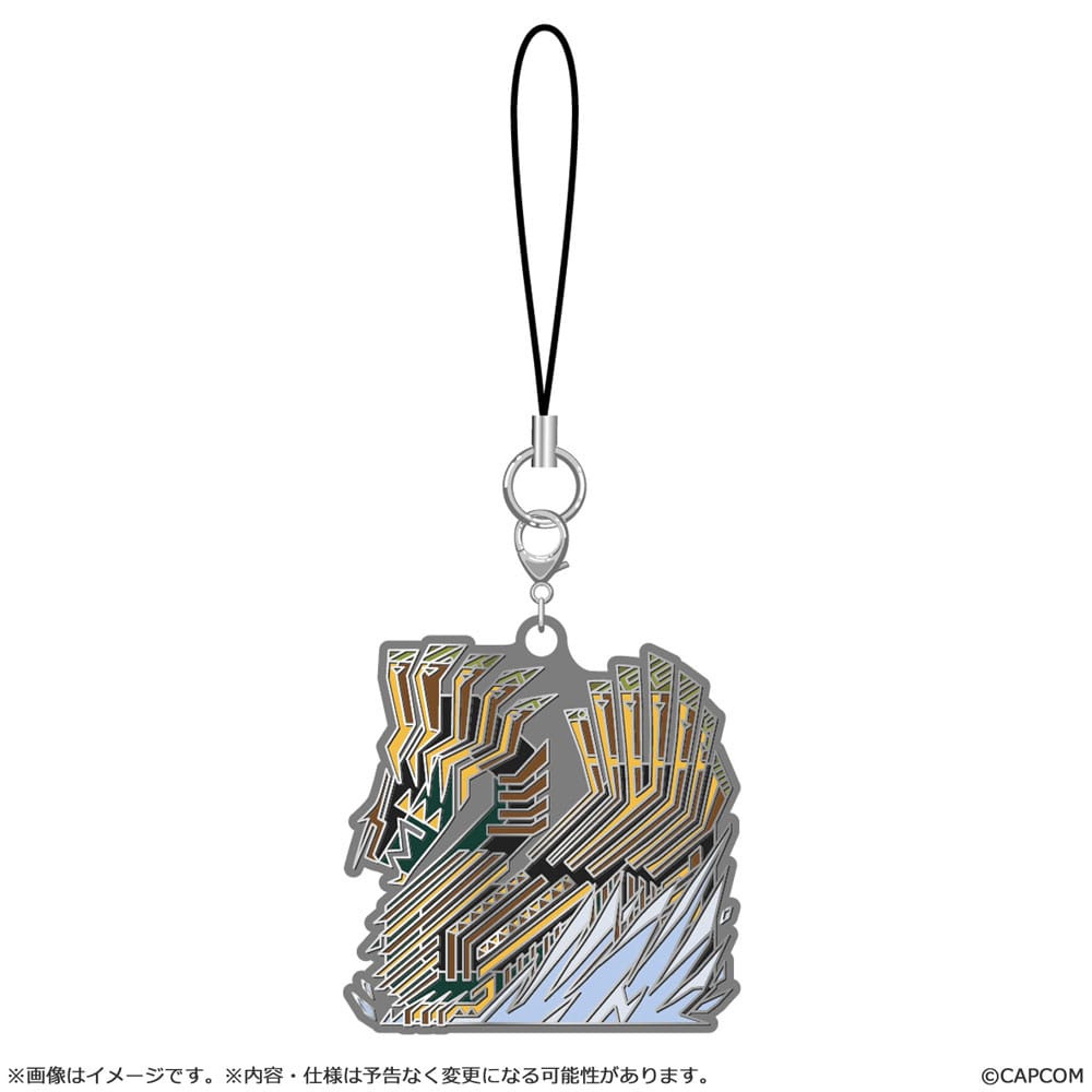 Monster Hunter Wilds Metall Schlüsselanhänger Monster Icon 5 cm Sortiment (10) - Preorder - ETA: 25.12.2025
