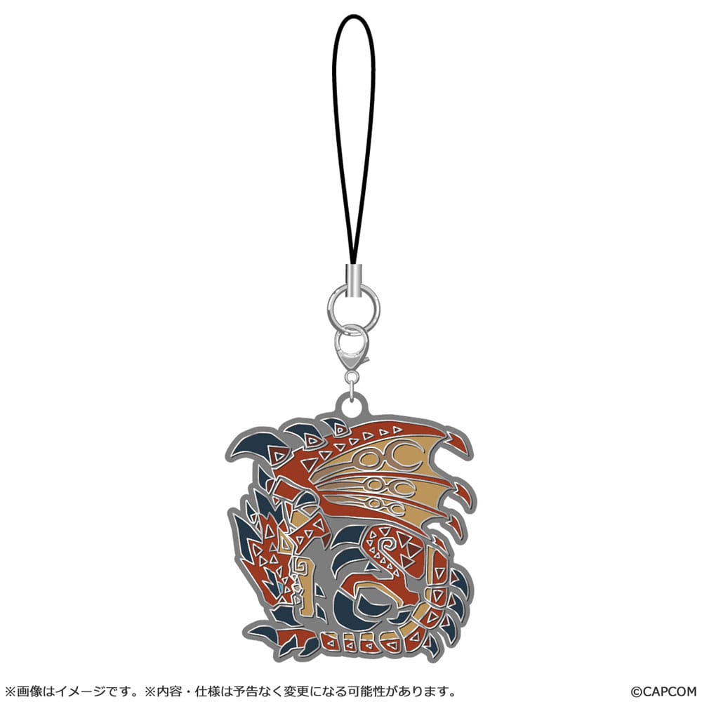 Monster Hunter Wilds Metall Schlüsselanhänger Monster Icon 5 cm Sortiment (10) - Preorder - ETA: 25.12.2025