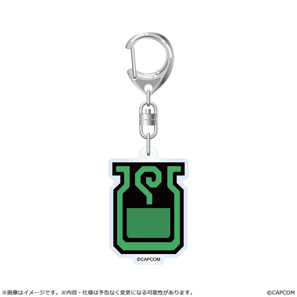 Monster Hunter Wilds Acryl-Schlüsselanhänger Item Icon 6 cm Sortiment (10) - Preorder - ETA: 25.12.2025